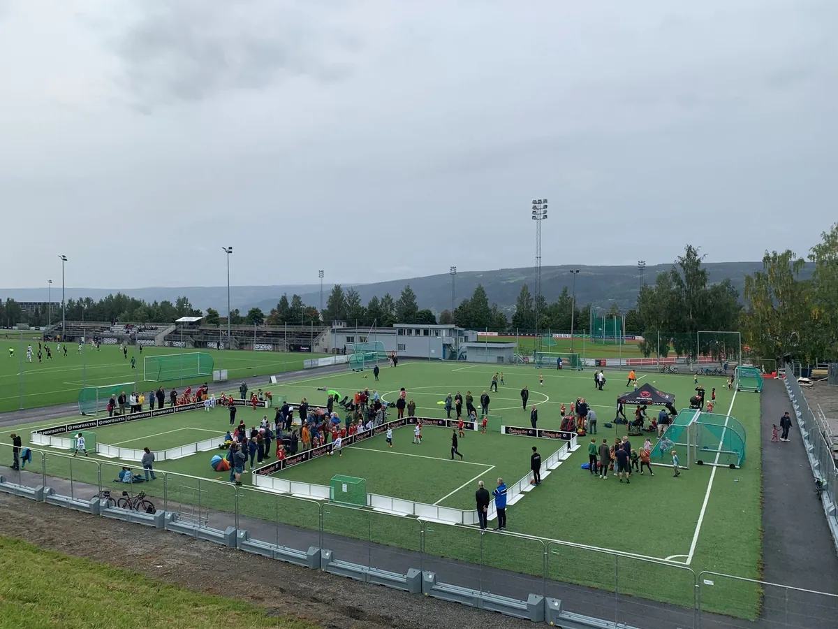 Herlig fotballglede for de yngste