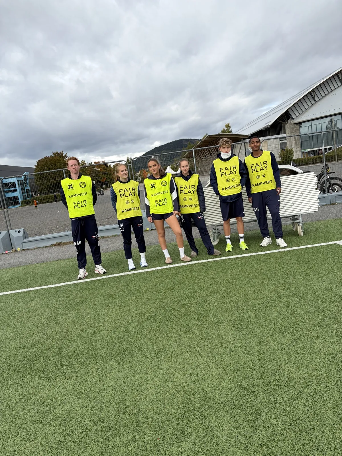 Herlig fotballglede på Stampa