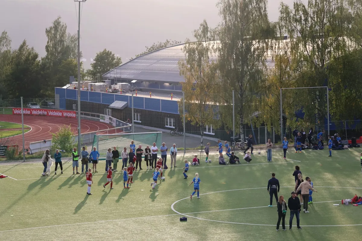 Herlig fotballglede for de yngste